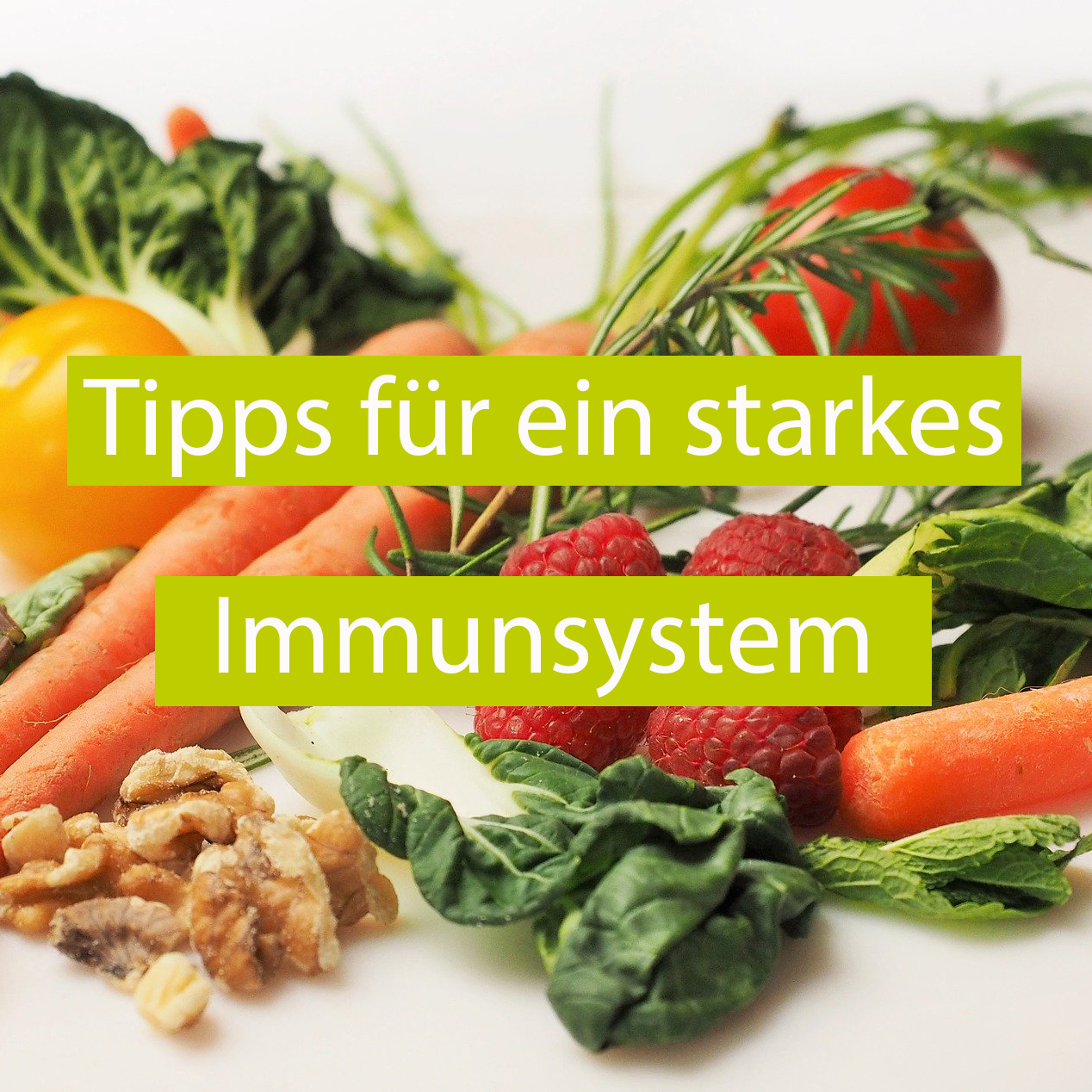 Tipps für ein starkes Immunsystem