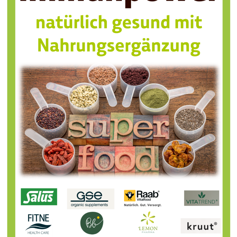 Nahrungsergänzung erweitert