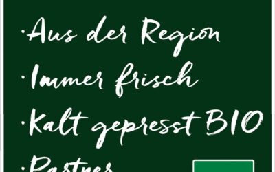 Öle — frisch gepresst im Sauerland